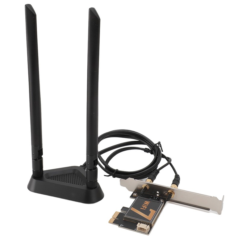 BE200NGW PCI Ex1 WiFi Card with 8DB Antenna 8774Mbps WIFI7