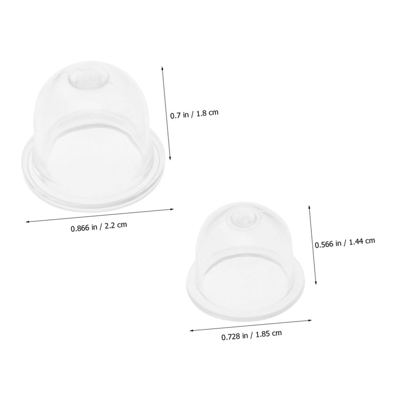 CIYODO Mower Carburetor Oil Cups 12pcs Replacement Oil Bulbs for