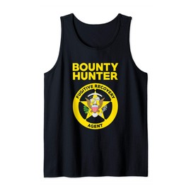 Bounty Hunter Fugitive Recovery Agent Bail Bondsman Duty Tank Top