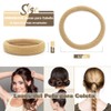 100 Pcs Ligas para Peinar el Cabello, Donas para Cabello