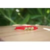 Libela Pulsera Libela de Protección Roja con Ámbar Mediano