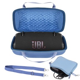 ZUJFPL Hard Travel Shell Case for JBL Xtreme 4 Portable Bluetooth Speaker, Waterproof Carrying Case - Blue