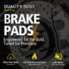 QUALITY-BUILT Black Series Ceramic Front Brake Pads (1003-0908C) Compatible with