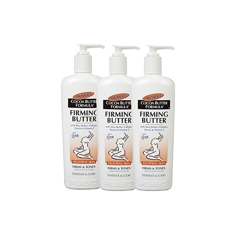Palmers Cocoa Butter Firming Butter Pump 10.6 oz (3-Pack)