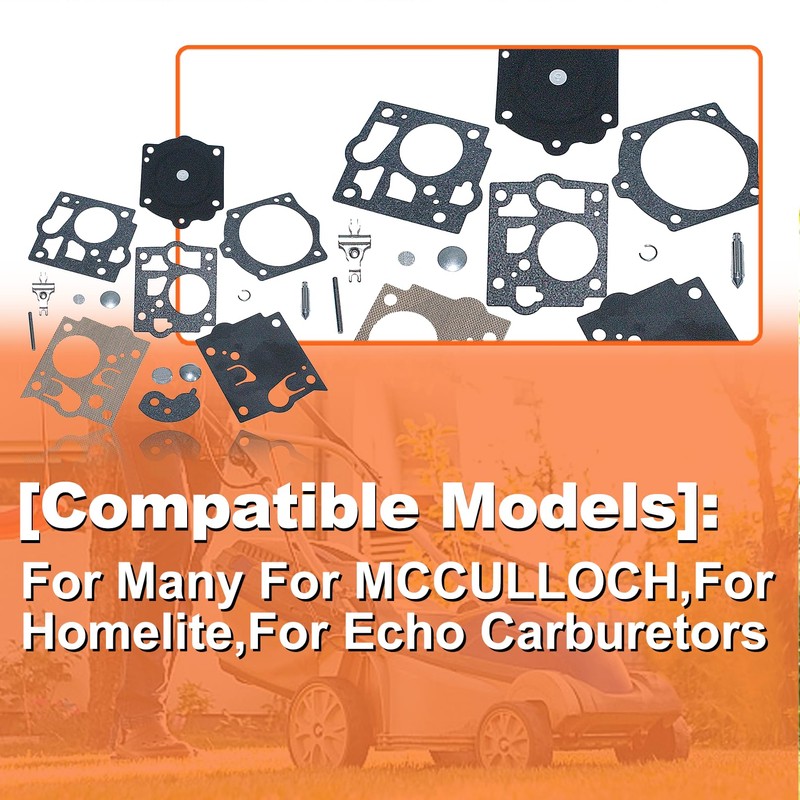 Mtanlo Carburetor Carb Repair Kit for McCulloch Mac PROMAC 700