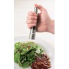 Fletchers' Mill Stainless-Steel Pump and Grind Salt or Pepper Mill,