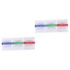 TEHAUX 2sets Ph Meter Buffer Powder Ph Calibration Ph Buffer