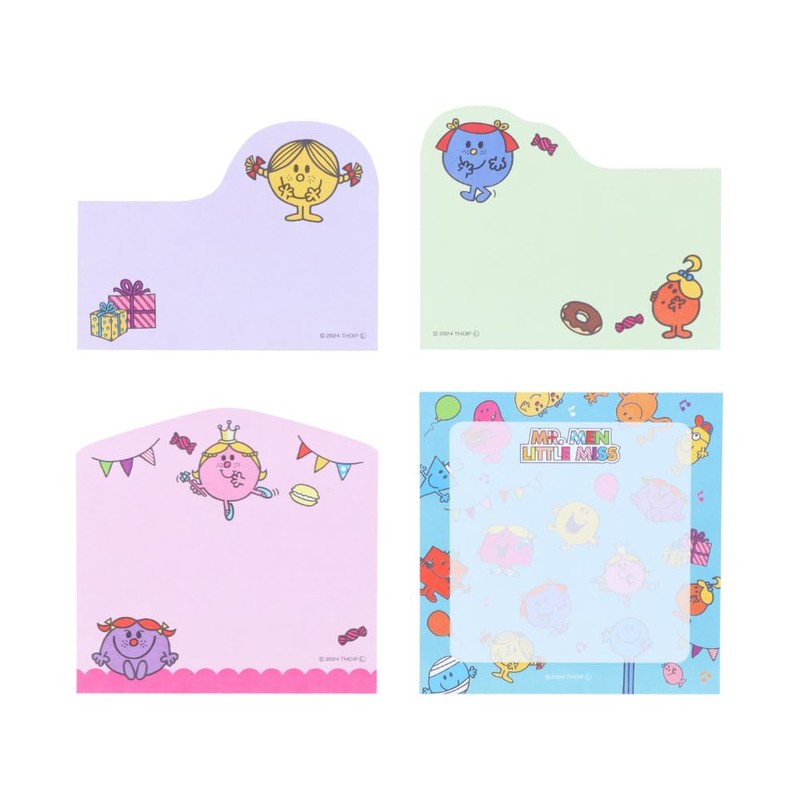 Sunstar Stationery S2846144 Mr Men & Little Miss Sticky Notes,