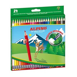 Alpino 24 Erasable Colouring Pencils