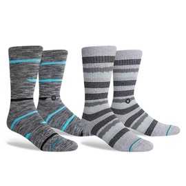 Stance Crew Socks - Calf Collection - 2 Pack, StyleD