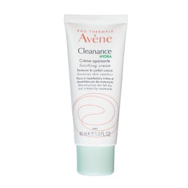 Avene Cleanance HYDRA Soothing Cream, Rich Moisturizer, Adjunctive Care for Drying Acne Treatments, 1.3 oz.