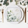 Tiflair Eucalyptus Folliage Wedding Lunch Napkins 3 ply