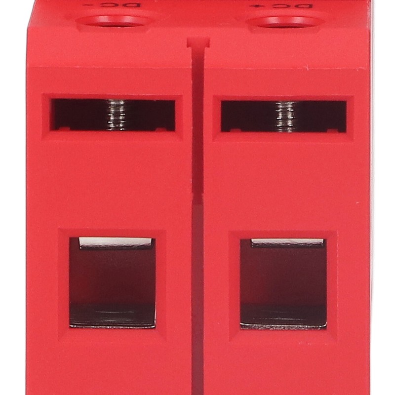 Orange Red Combiner Box Surge Protection Device Distribution Box Voltage