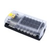 MagiDeal Blade Fuse Block Set Fuse Panel 12 Circuit Waterproof