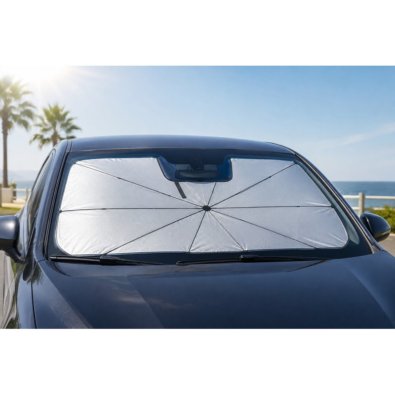 Car Windshield Sun Shade Umbrella for Sun Protection – Foldable