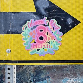 Holographic Decal Stickers of March Premium Waterproof Vinyl Decal Stickers for Laptop Phone Accessory Helmet Car Window Mug Tuber Cup Door Wall Decoration - USCVER3c6063bHO0124