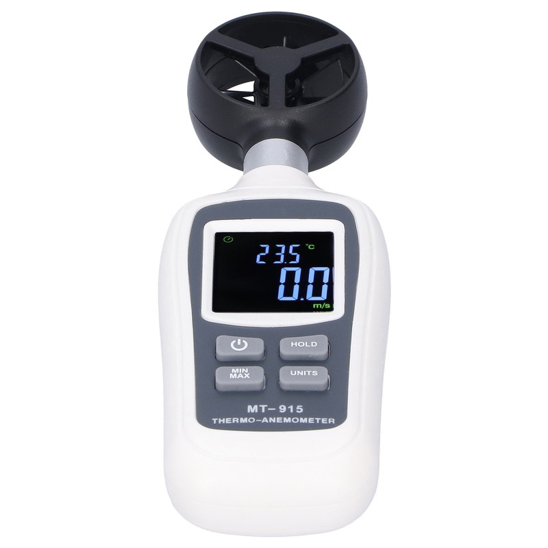 MT‑915 Mini Digital Anemometer LCD Handheld Wind Speed Gauge Meter
