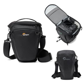Lowepro ProTactic TLZ 70 Pro AW III Toploader Camera Case for Mirrorless DSLR, Vol. 5 L, Dimensions 30.5 x 14 x 16 cm for Cameras with Attached Lens, Modular Shoulder Bag for