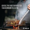 ZAGA Rolling Grill Baskets for Outdoor Grilling 2 Pcs Set