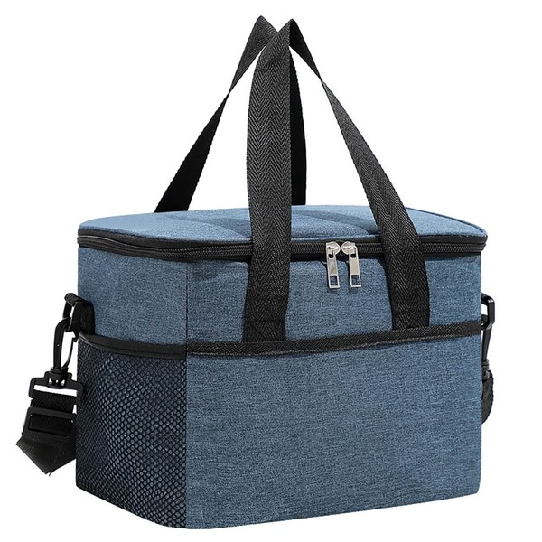 Cooler Box, Insulated Bag, Bento Box, Handbag, Foldable, Soft Cooler, Cooler Bag, Picnic Bag, Lunch Bag, Insulated Bag, Camping, Leak Proof, 15L/22L, Work or School, Lightweight, Waterproof, Grocery, Portable Power, Outdoor, Picnic, Fishing, Camping, Tra