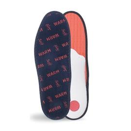 FabaCare Winter Insoles Orthopaedic Extra Warm Fleece Cold Pad Heel Cushion with Activated Carbon Perfect for Winter Sports UK 4-5