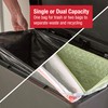Rubbermaid Premier High-Capacity Step-On Trash Can, 19 Gallon, Single or