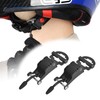 iGuerburn 2Pcs Helmet Quick Release Buckle Kit, Stainless Steel Motorcycle