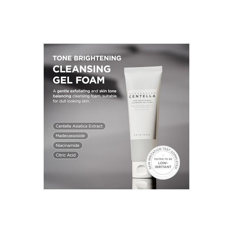SKIN1004 Madagascar Centella Tone Brightening Cleasing Gel Foam 125ml