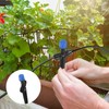 M METERXITY 24-Pack Drip Irrigation Emitters, 5"/13mm Drippers with Stake