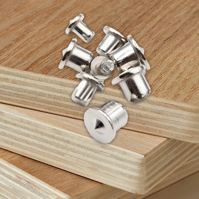 Oiieco 28-Piece Dowel Centring Point Set, Dowel Centring Tips, Dowel