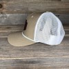 Savannah Moss Co EAT MORE BEEF ROPE LEATHER PATCH TRUCKER