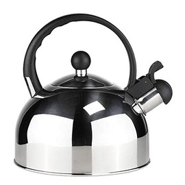 Gravidus Stainless Steel Whistling Kettle Tea Kettle 2500 ml with Whistling Sound