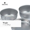 Snow Peak Titanium Cookware (3-Piece)