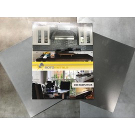Zinc Sheet Soft Roof Flashing Sample Pack