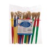 Baker Ross AW589 Chubby Non-Roll Paint Brushes (Pack of 12)
