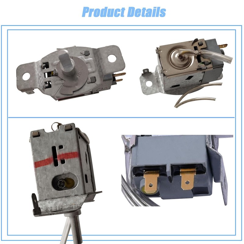 UZSTUNG WPF-34D Refrigerator Thermostat Compatible with Hisense Refrigerator WPF34D WPF34E