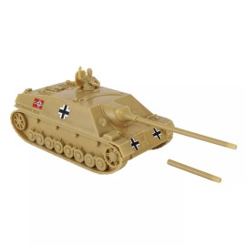 BMC WW2 German Jagdpanzer IV Tank Destroyer Tan 1:32 Plastic Army Men Vehicle