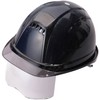 TOYO Venti Plus No.391F Helmet with Shield, With Styrol Liner