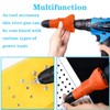 Electric Rivet Gun Adapter,Cordless Drill Riveting Nut Hand Tool Riveter