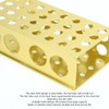 Test Tube Rack Multiple Holes Stainless Steel Tubing Stand Holder