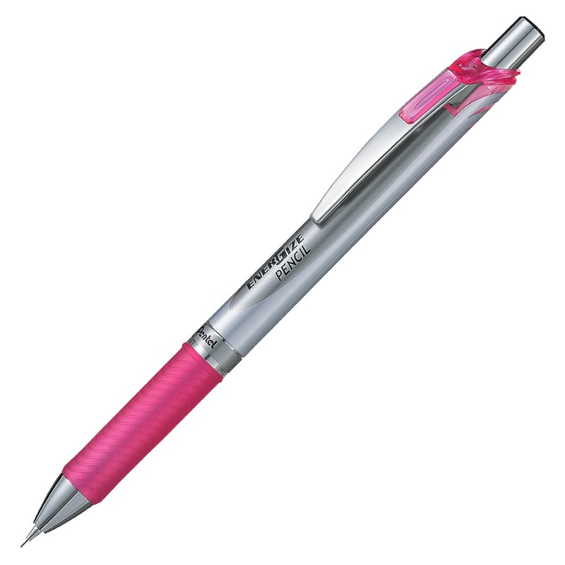 Pentel PL75BP-P Lapicero Energize Pencil, Color Rosa, BP, 1 pieza