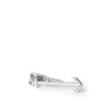 Anchor Silver Metal Tie Bar