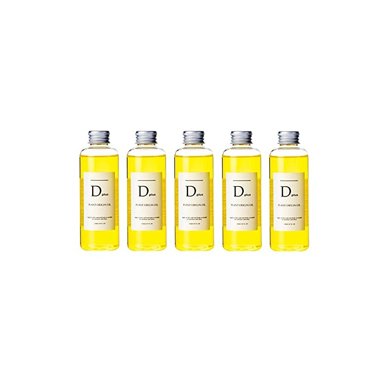 DPlus Dplus Plant Origin Oil, 5.1 fl oz (150 ml)