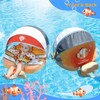 Mambobaby Baby Pool Float with Canopy, Non-Inflatable Infant Floats with