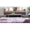 Unique Loom Del Mar Collection Contemporary Transitional Purple Area Rug