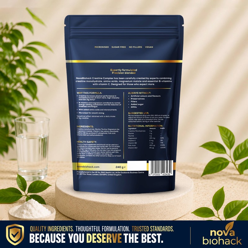 Creatine Complex Powder| Wellness Support | Boost Energy and Performance