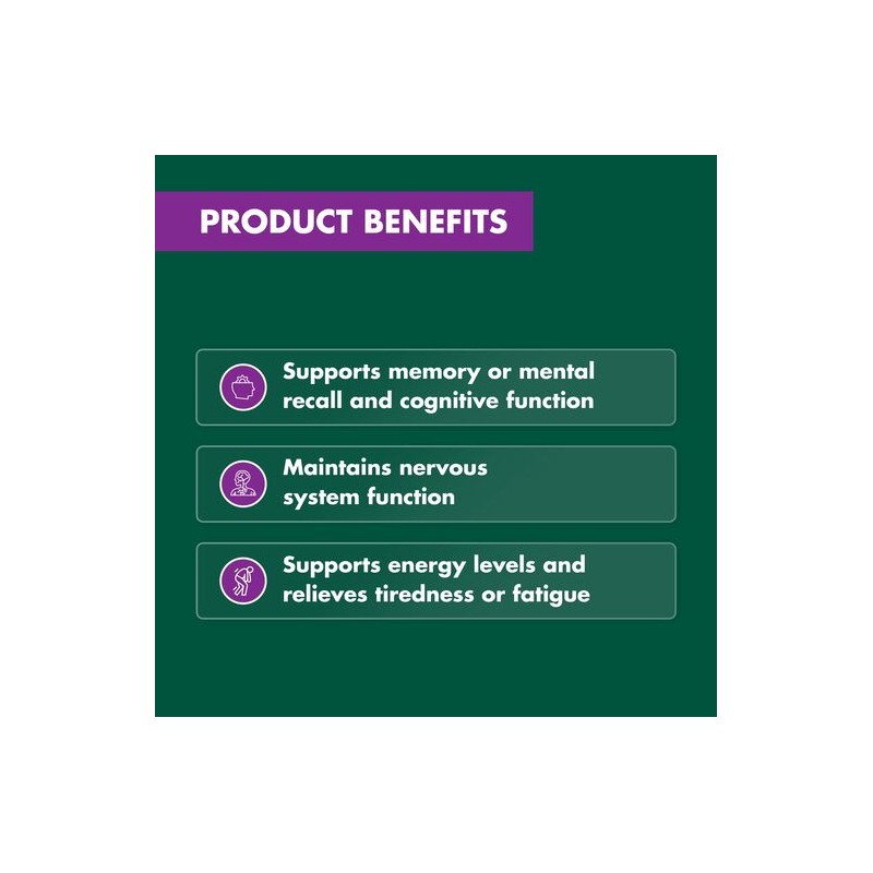 Nature's Own Mind Memory & Energy 50 Tablets