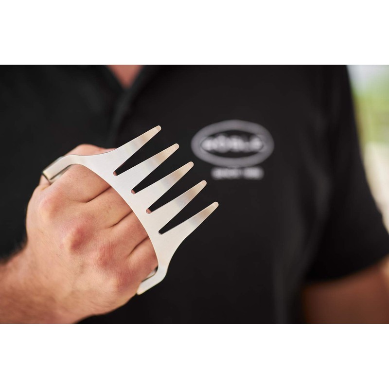 RÖSLE Pulled pork forks, stainless steel, high-quality forks for cutting