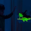 Playlearn Glow In Dark UV Dinosaur Set, Charge in the