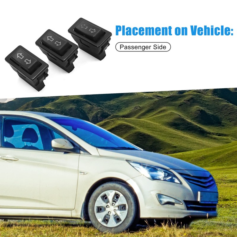 A ABSOPRO 5 Pin Power Window Door Electric Switch Control